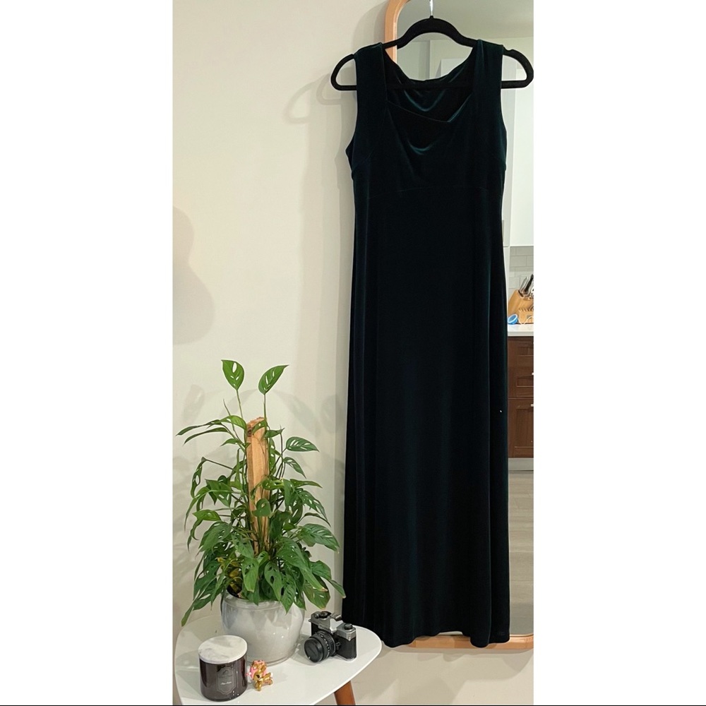 Deep Emerald Green Dress